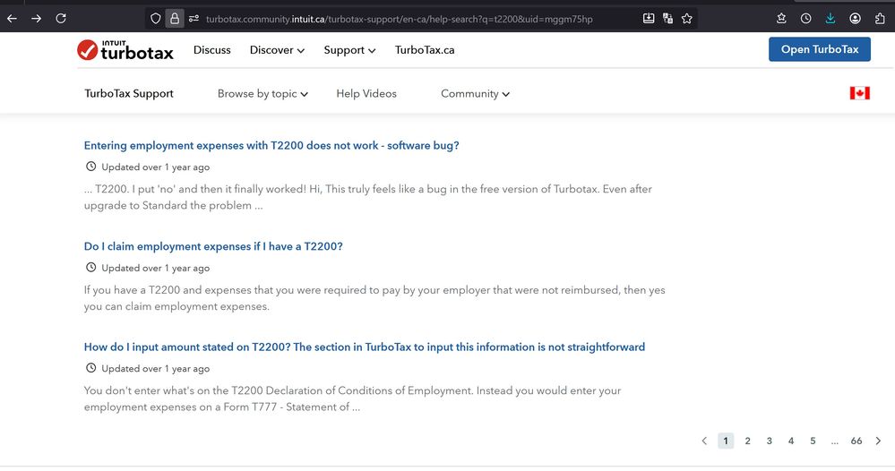 2 - Turbotax - T2200 search results screen shot further down the list.jpg